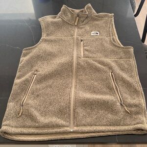 The North Face Beige Fleece Vest